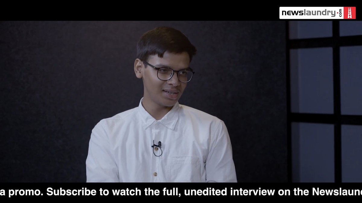 What does Sarthak Sidhant listen to when he's not nerding out? His response may surprise you. 🔒 Catch him in conversation with Manisha Pande: