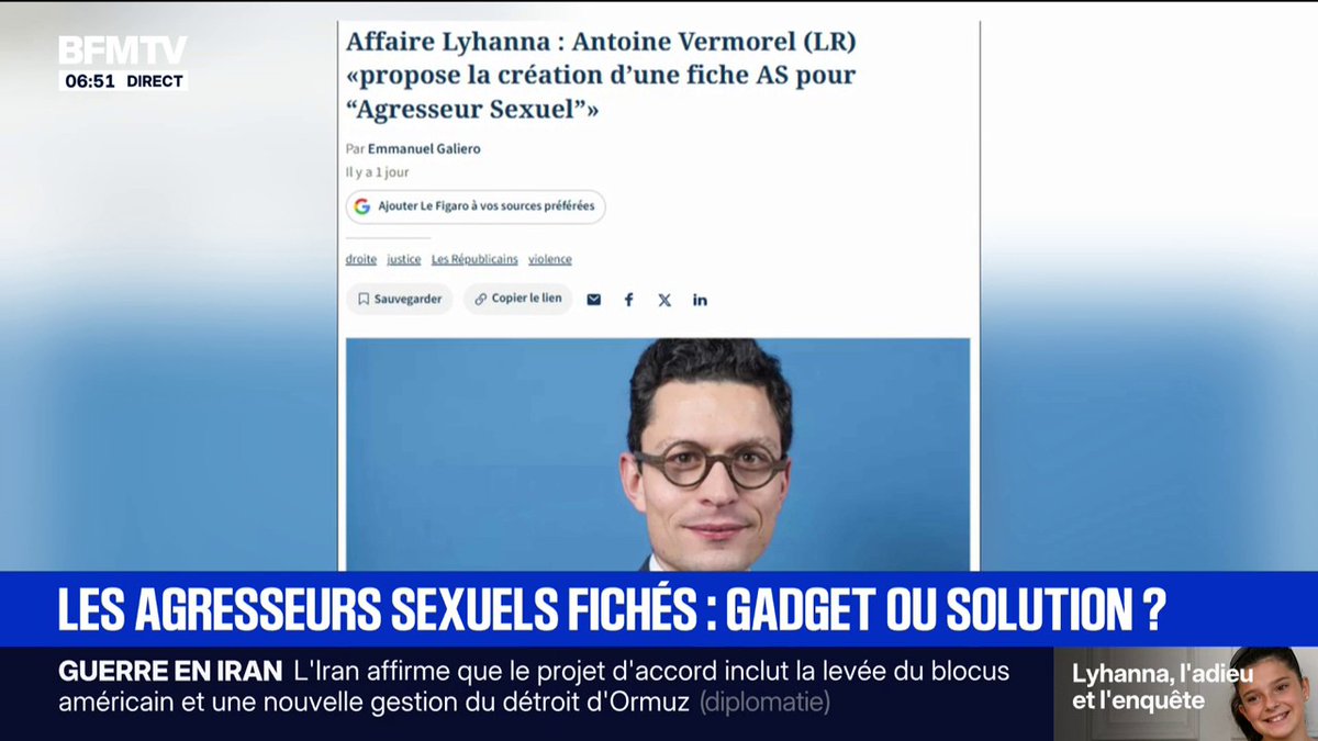 Un député propose une loi visant à créer un fichier national des agresseurs sexuels