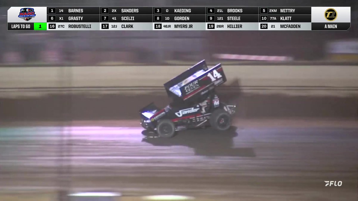 🏁 How about 15 year old Jett Barnes!!! In just his 3rd 410 Sprint Car start, he wins with NARC410 at Douglas County! #NARC410