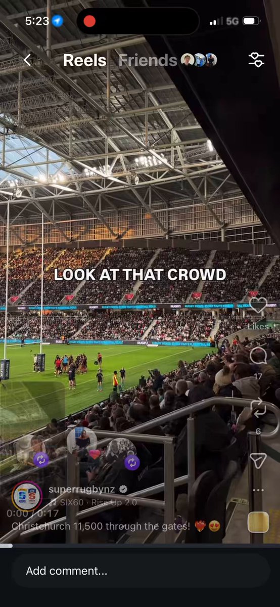 Sorry I was told rugby’s dying?