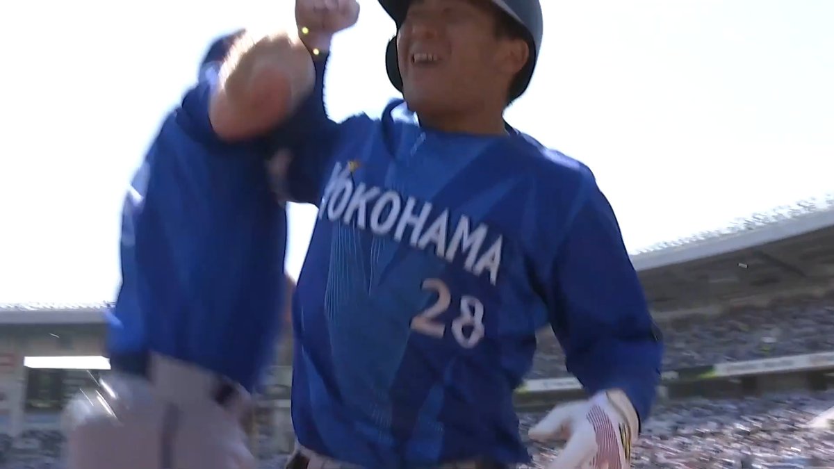 プロ初ホームラン!🎉 幕張に大きなアーチ🌈🌈 横浜DeNA 勝又温史 選手センターへの今シーズン第1号3ランホームランで貴重な追加点✨ 👇日本生命セ・パ交流戦見るならパテレ!