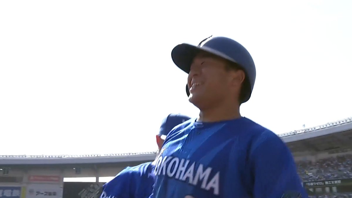ランナーを2人置き、#勝又温史 選手が力強く振り抜いた打球はバックスクリーン脇へ！🌈🌈🌈 うれしいプロ初ホームランとなる3ランアーチでさらにリードを広げる！🔥🔥🔥 2回表 DB 9 - 0 M #日本生命セ・パ交流戦2026 #ZOZOマリンスタジアム #baystars