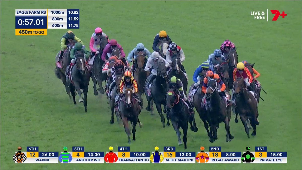 SPICY MARTINI AND TAYLOR MARSHALL DO IT FOR QUEENSLAND 😍 An emotion charged victory in the Stradbroke as Taylor Marshall gets his first Group 1 in Queensland's greatest race! A second Stradbroke for Toby Edmonds 👏 @edmondsracing
