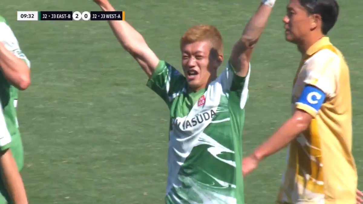 藤川虎太朗(AC長野パルセイロ)の豪快弾!!!🚀 DAZNで無料配信中!⏬️ #JリーグオールスターDAZNカップ