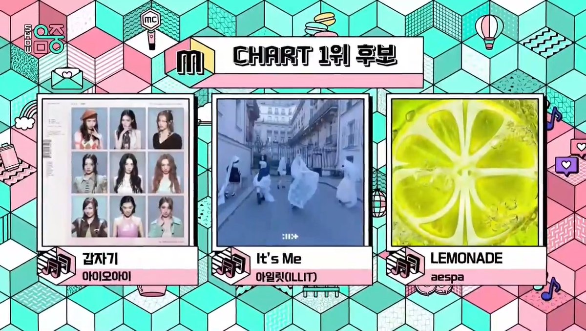 🔥 [NOMINEE] 260613 - MUSIC CORE #IOI vs. #ILLIT vs. #aespa Who will win today? 🧐 VOTE NOW on MuBeat and MUNIVERSE app! STREAM LINK: