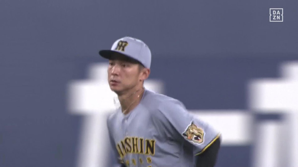 野手もエースを盛り立てる 熊谷敬宥がファインプレー 飛びついてから送球も正確 ⚾️オリックス×阪神 #阪神タイガース #だったらDAZN