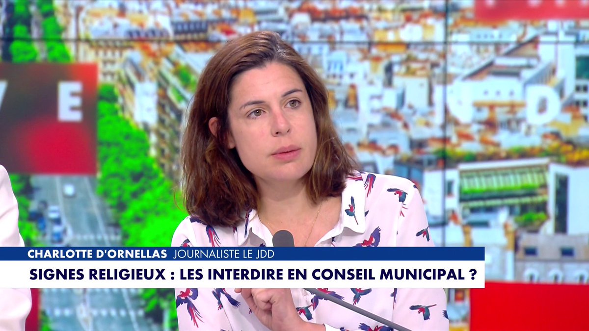 Charlotte d'Ornellas : «Est-ce qu'il possible d'imposer en France une manière d'être au monde qui soit française et qui consiste à ne pas voiler les femmes ?» Toute l'info est à retrouver sur