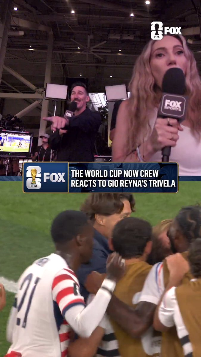 The FIFA World Cup NOW crew lost their minds at Gio Reyna's golazo. Peter Crouch | Sacha Kljestan | Maurice Edu | Melissa Ortiz