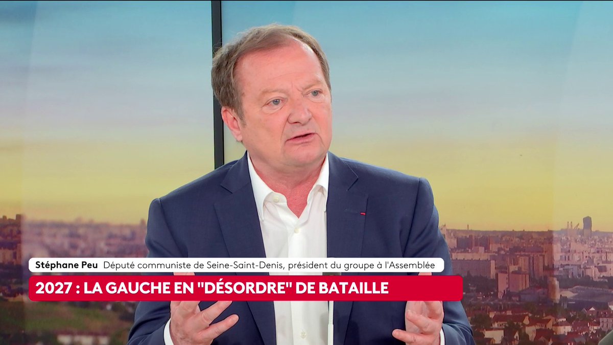 🔴 🗣 Présidentielle 2027 : "Je pense qu'il faut s'unir sur un programme de rupture. Je souhaite le rassemblement de la gauche. Je crois qu'il n'y a pas de gauche irréconciliable", déclare Stéphane Peu, député communiste de Seine-Saint-Denis. #canal16
