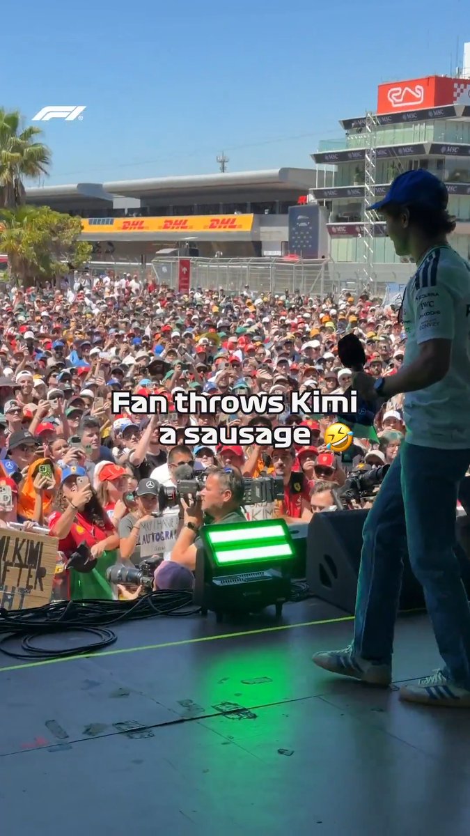 Kimi and George will be fuelled by fuet this weekend! 😋 #F1 #BarcelonaGP