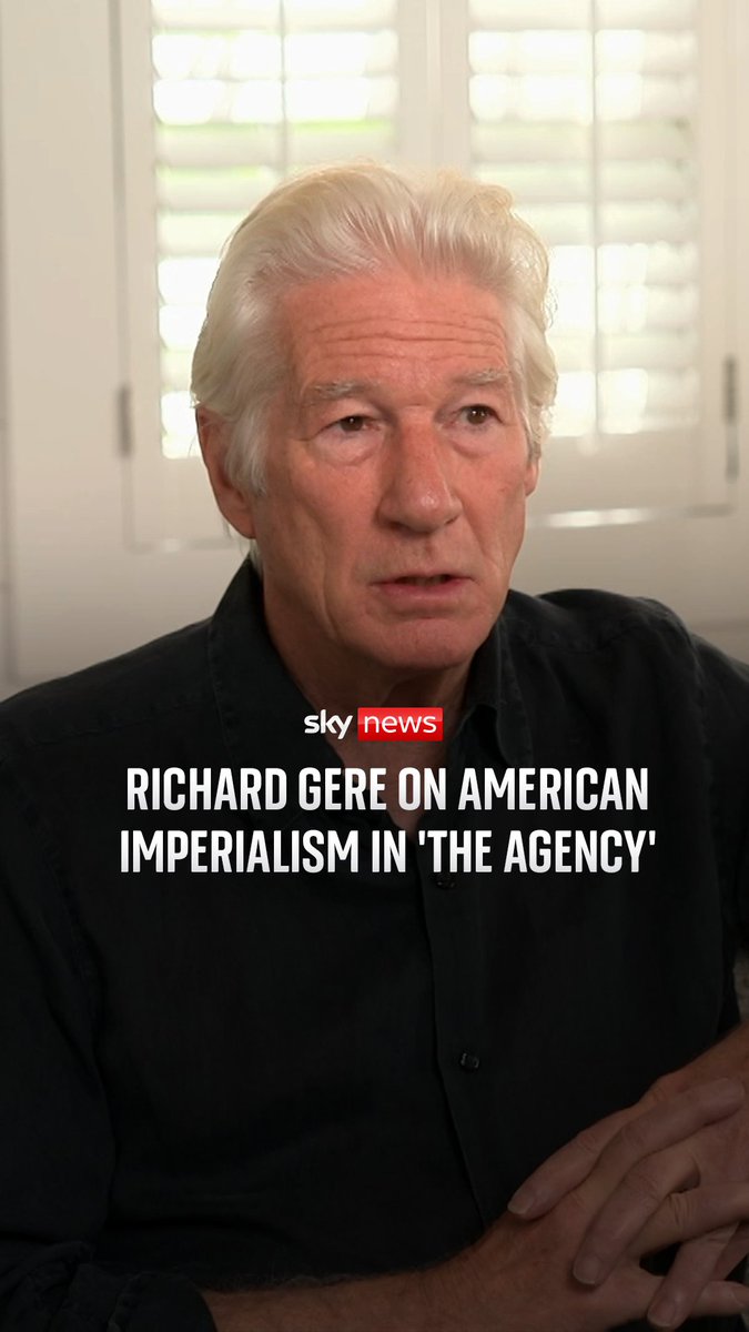 Richard Gere on American imperialism in 'The Agency’. The show follows an undercover CIA agent who returns home to London after completing years of undercover work in Sudan where he fell in love
