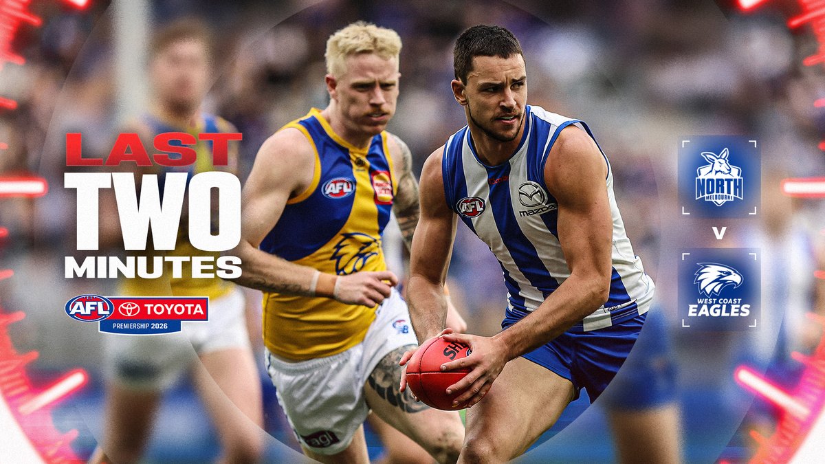 The Eagles came home strong but fell just short for the second week in a row. Relive the last two minutes of #AFLNorthEagles, thanks to OMO Australia.