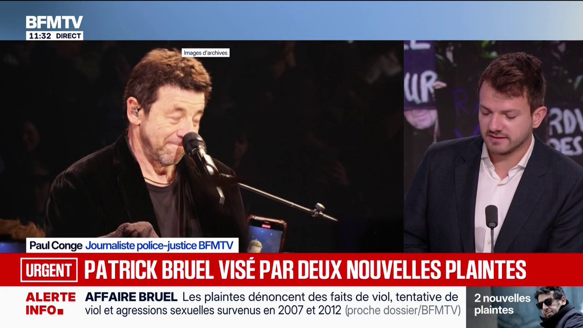 🔴 Deux nouvelles plaintes déposées contre Patrick Bruel pour viol, tentative de viol et agressions sexuelles