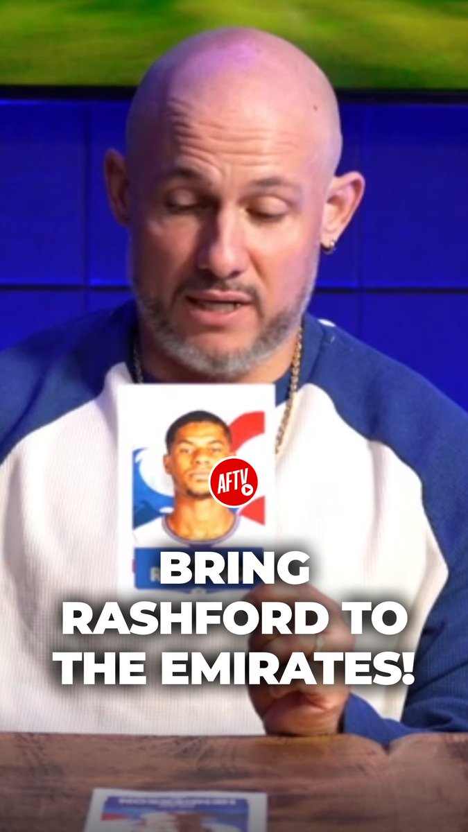 Bring Rashford to the Emirates and let him do his thing! 🫵 #AFTV