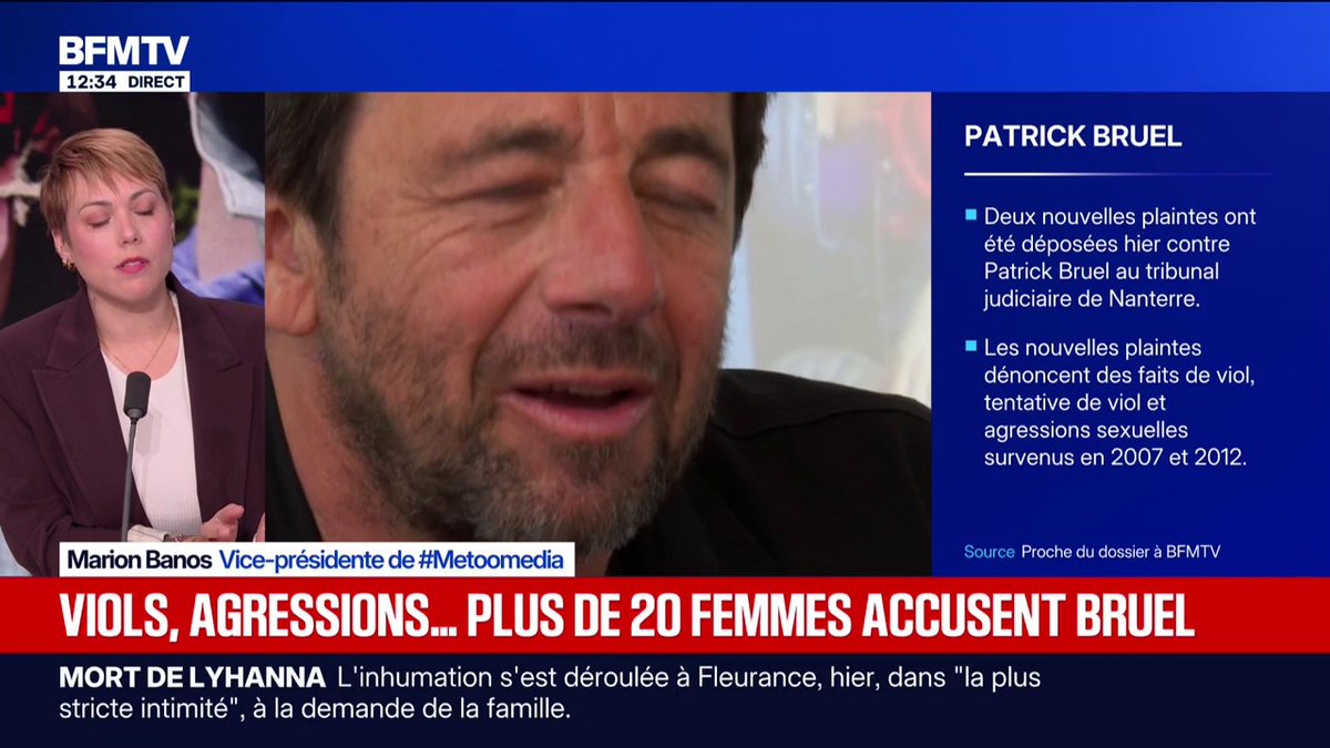 Patrick Bruel: "La justice qui est rapide sur cette affaire va pousser les femmes à parler", assure Marion Banos, vice-présidente de #Metoomedia