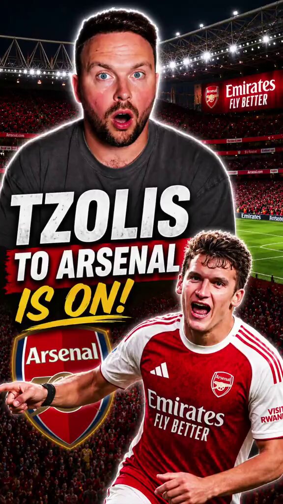 🚨 TZOLIS TO ARSENAL IS ON! 🔴⚪👀 In a surprise move, Arsenal are targeting 24-year-old Greek winger Christos Tzolis for around £35m! 🇬🇷💰 ⚡ Pace 🎯 Goals 🅰️ Assists The Gunners see him as a potential replacement for either Trossard or Martinelli... but is he good enough to take Arsenal to the next level? 🤔🏆 💬 Would you sign Tzolis for £35m? Terry Flewers