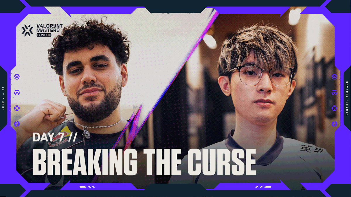 Curses are meant to be broken. Tune in for Day 7 of #VALORANTMasters London at
