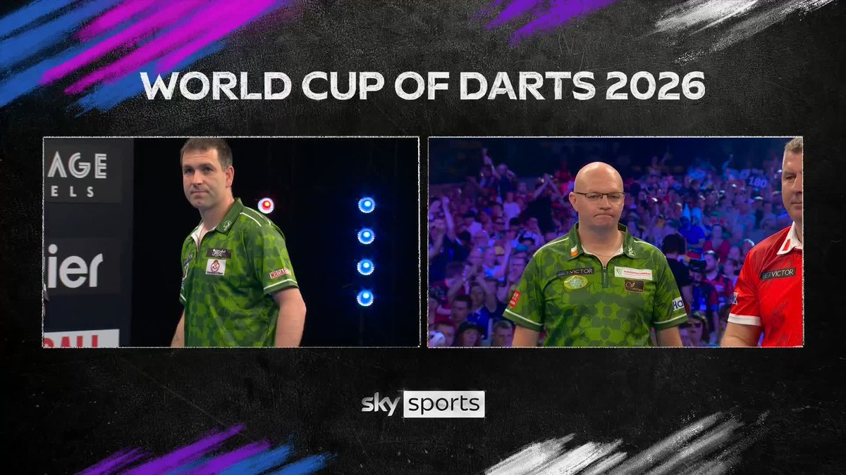 WHAT A RECOVERY FROM O'CONNOR! William O'Connor recovers beautifully from his first dart, as the Irishman pins the 86 checkout to break the throw and lead Poland 3-1! 📺 #WCOD26