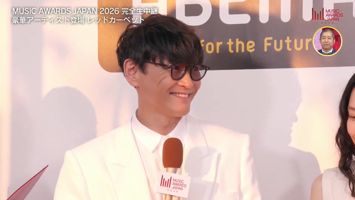 / #MUSICAWARDSJAPAN サカナクションがレッドカーペットインタビューに登場! 山口さんのご友人のさかなクンから質問も!? \ #MAJ フルで無料生中継なのはABEMAだけ!! #アベマでMAJを無料生中継 #アベマでMAJ2026 サカナクション