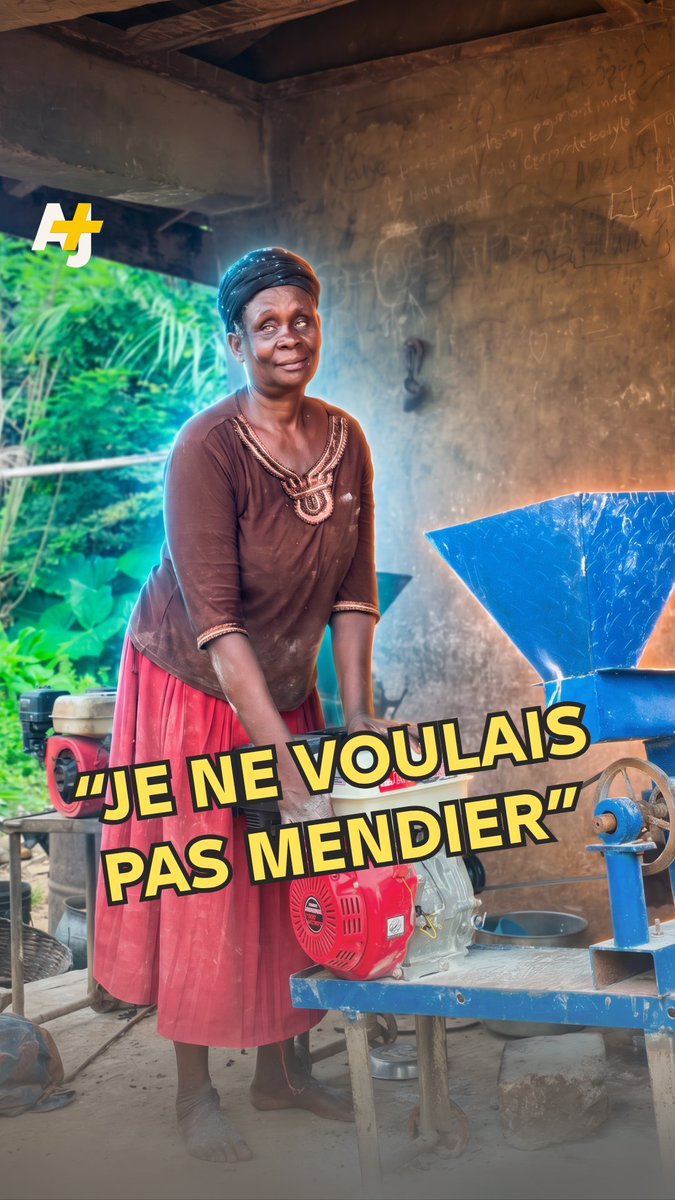 “Je ne voulais pas mendier”. Non-voyante, cette Nigériane de 63 ans continue de travailler malgré son handicap pour subvenir aux besoins de sa famille.