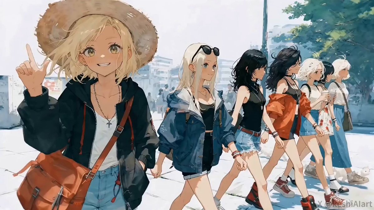 猫を愛する７人娘 Seedance2.0 (ArtCraft)
