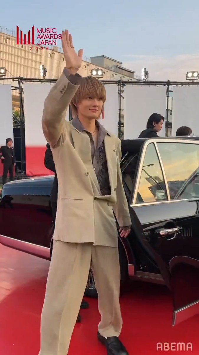 / #MUSICAWARDSJAPAN レッドカーペットの様子をお届け! \ #MISAMO など豪華出演者が勢揃い! 現地の興奮と、ここでしか見られない特別な表情をお届け! #MAJ フルで無料生中継なのはABEMAだけ!! #アベマでMAJ2026