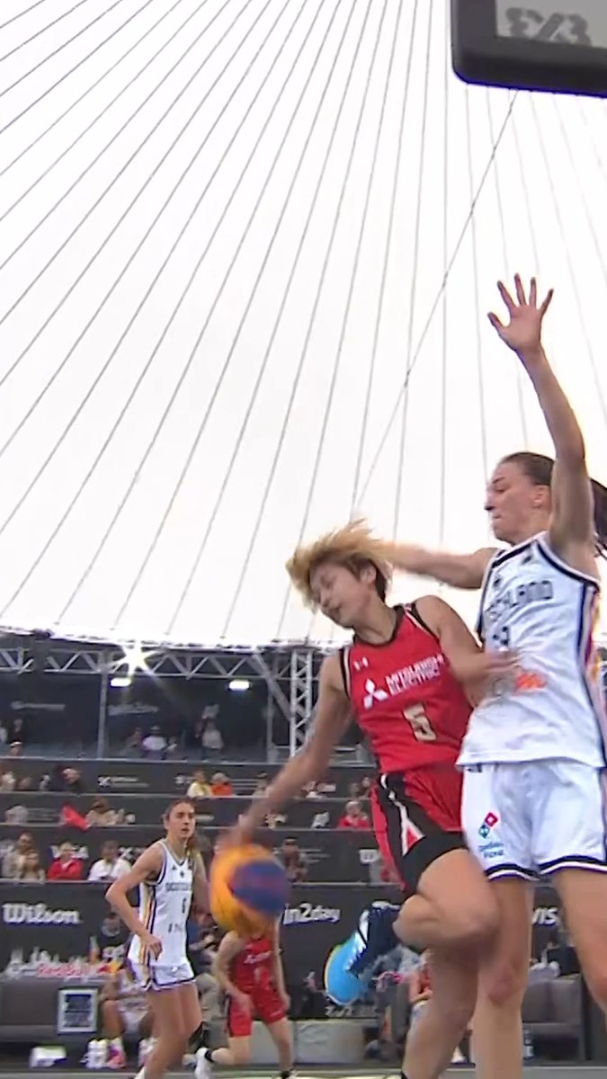 Just casually droppin’ dimes! 🪙🔥🇯🇵 #3x3WSVienna #3x3WS