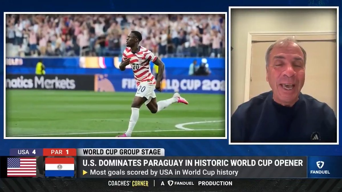 Bruce Arena says there's now ZERO doubt the U.S. is good 🗣️ "There's no question." Rob Stone | #USMNT