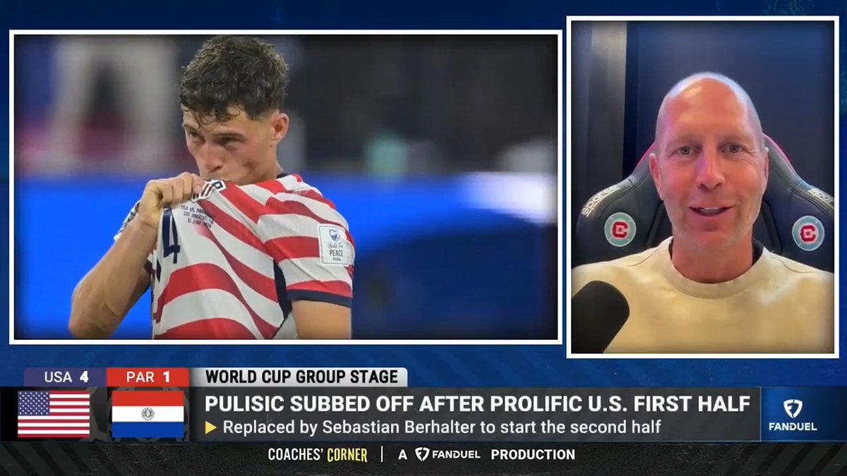 Gregg Berhalter: proud father 🥹 Watching his son, Sebastian, step onto the field in a WC match for the United States was a surreal experience. "He didn't let the moment get to him. He got on the field and just did his job." Rob Stone | #USMNT