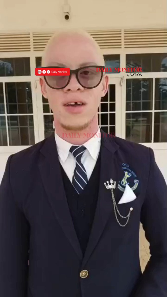 Israel Galabusi, a Senior Six candidate at Busoga College Mwiri, has urged the Uganda National Examination Board (UNEB) and schools to provide specialized support for learners with albinism. Speaking on the challenges faced by visually impaired students, Galabusi highlighted that most learners with albinism suffer from sight complications. He noted that without proper sitting arrangements and specialized learning equipment, excelling in national exams and daily classes remains a steep hurdle. Galabusi is calling for inclusive policies to ensure these students get an equal chance to succeed. #MonitorUpdates 📹Sam Caleb Opio