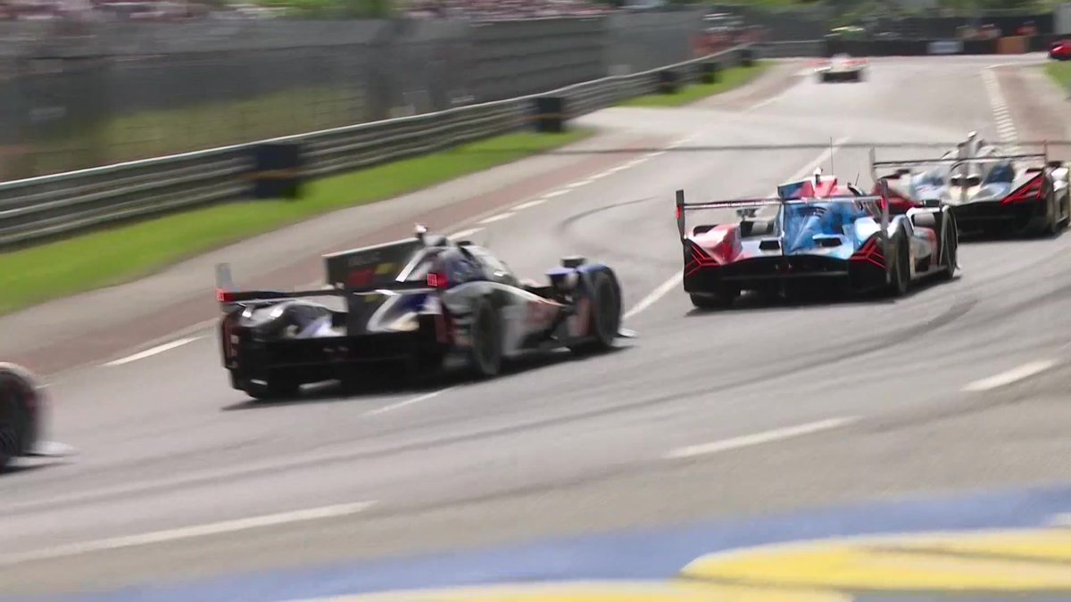 The Alpine Endurance Team #35 takes third place, passing the BMW with assertion at Indianapolis! #LeMans24 #WEC