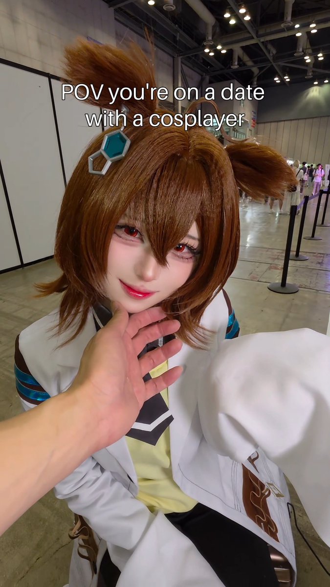 POV you're on a date with a cosplayer ! !
