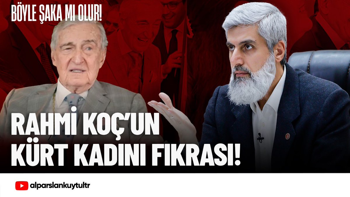 İş insanı Rahmi Koç'un Kürt kadınları aşağılayarak anlattığı fıkra hakkında: "Rahmi Koç, senin karınla ilgili böyle şaka yapsalar razı olur musun?"