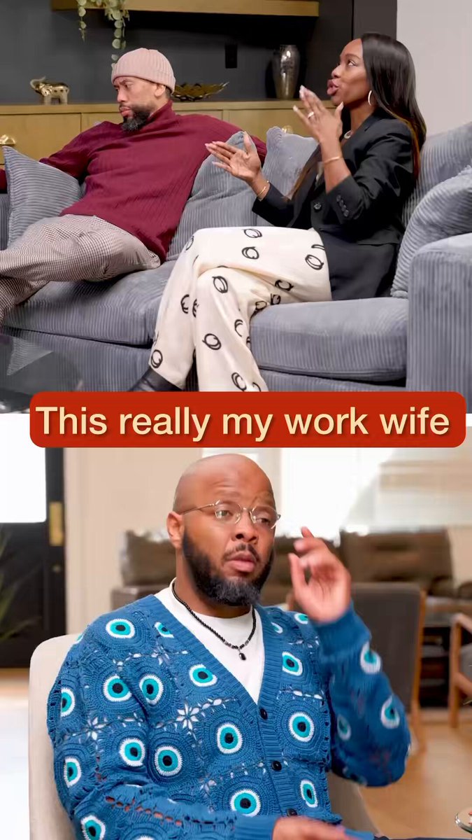 This really my work wife. Watch Safe Space S2 🆓 on Tubi. Link in my bio.