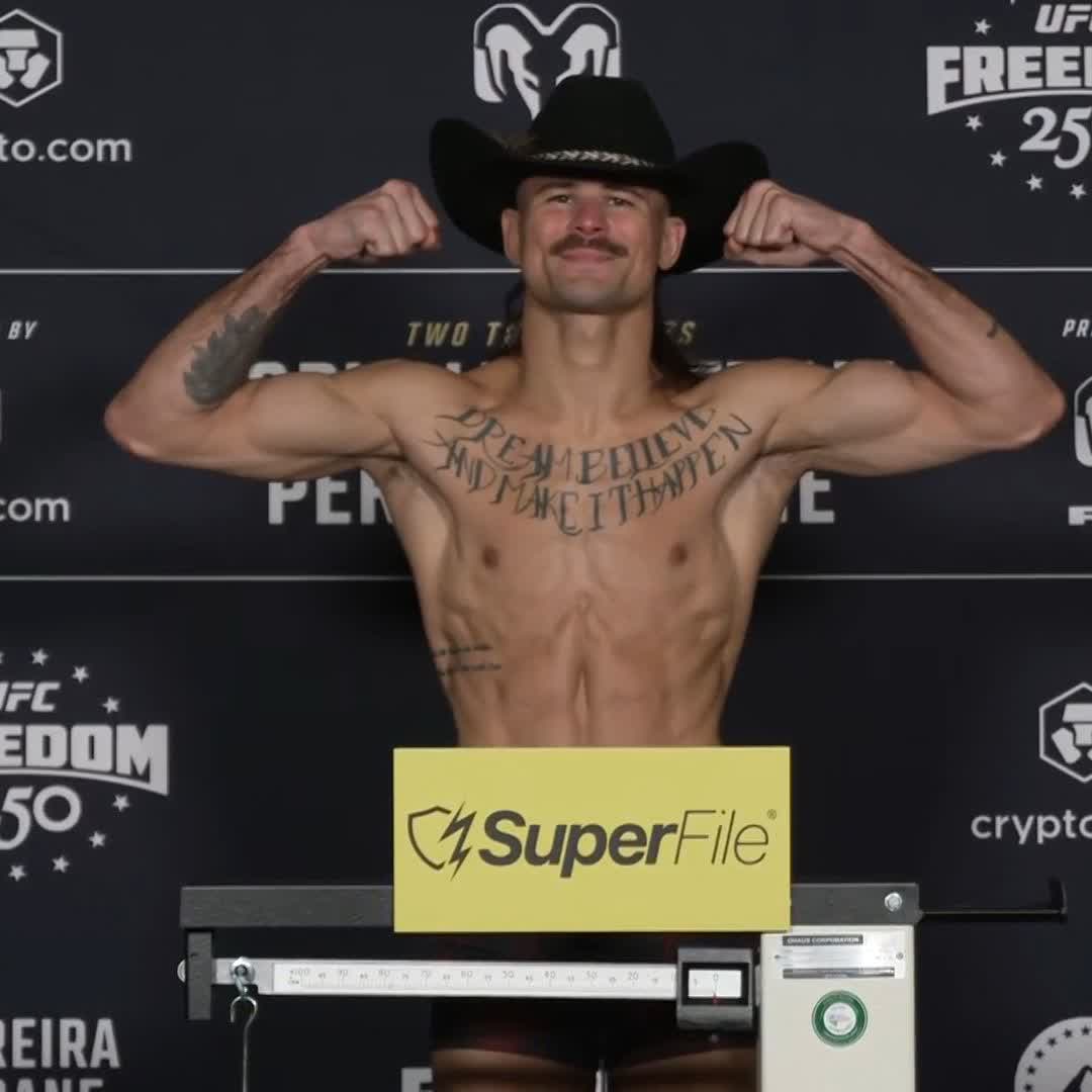 UFC計量結果📝 ロペス クリア！