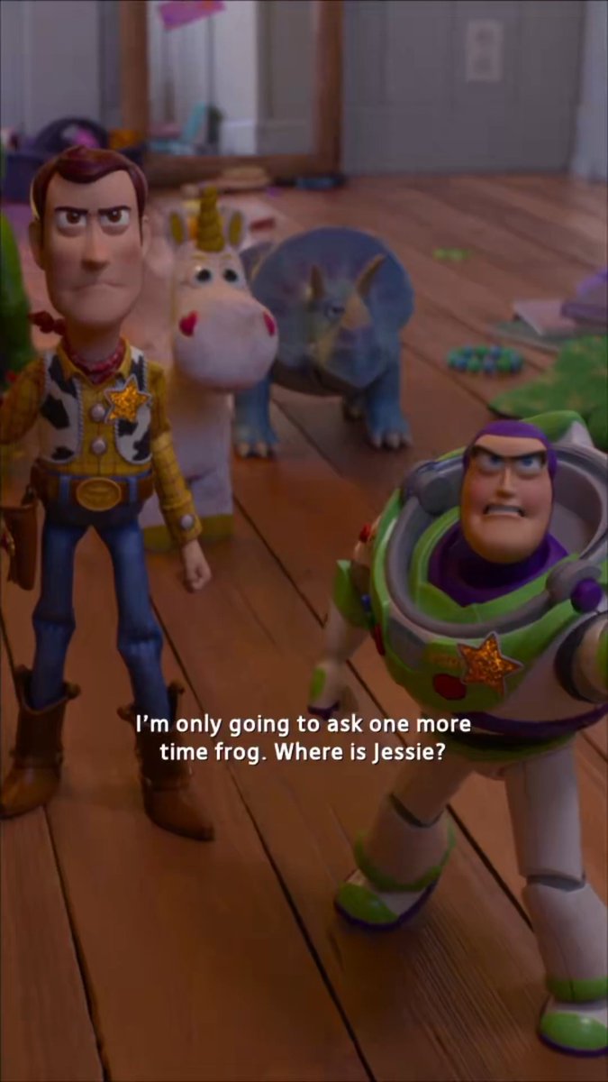 I now pronounce us...in storage #ToyStory5