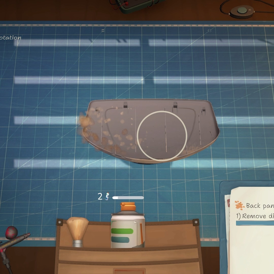 So we have a chill indie game called ReStory 💛 You can repair and disassemble electronic gadgets like this ✨👇 Do you think we should release a demo soon? #cozygame #screenshotsaturday