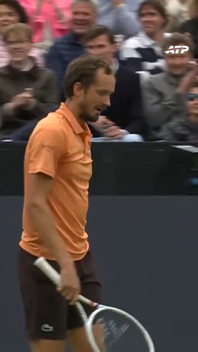 This is statement tennis from Medvedev 💥 Libéma Open🎾 | #LibemaOpen | Daniil Medvedev