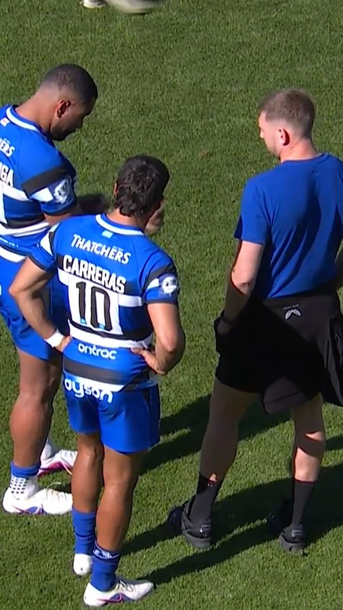 🗣️ "Under the sticks, you've got to step up." Brian O'Driscoll and Sam Warburton discuss Bath's decision to turn down a drop goal attempt at the death 😶