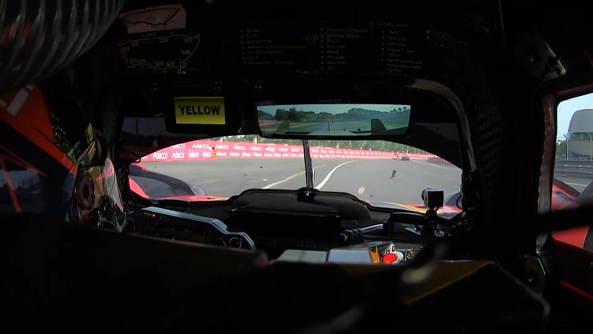 More fear than harm for the #50 Ferrari Hypercar: Antonio Fuoco loses control of the 499P entering Tertre Rouge. 🔴 Watch LIVE on #LeMans24 #WEC
