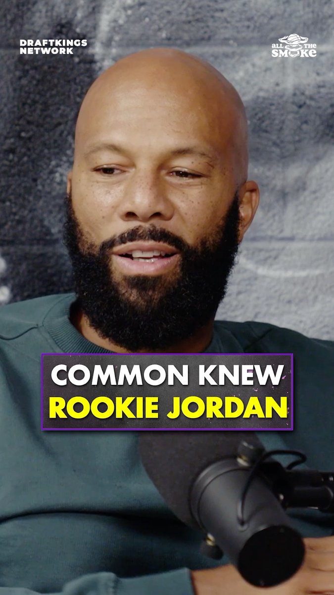 Common had a front-row seat to MJ's rise 👀🔥 The Chicago native was a Bulls ball boy when Michael Jordan arrived 🤯