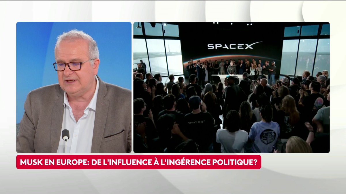 🔴🎙️ Elon Musk propriétaire de X : "Sa force de frappe, c'est d'avoir acheté, pour 44 milliards de dollars, ce qui est de facto le premier média du monde", estime Richard Werly, journaliste correspondant France/Europe pour Blick. #ToutEstPolitique #canal16