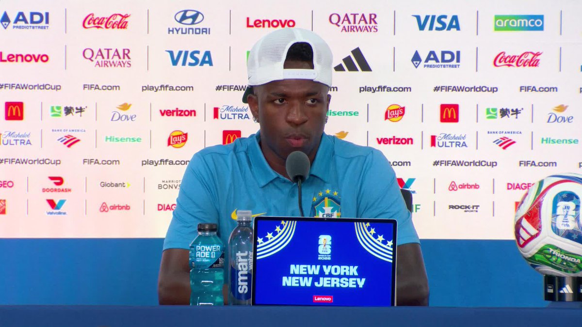 🇧🇷 | GRUPO C | MUNDIAL 2026: Vinícius Júnior: "Hemos llegado para ser campeones".