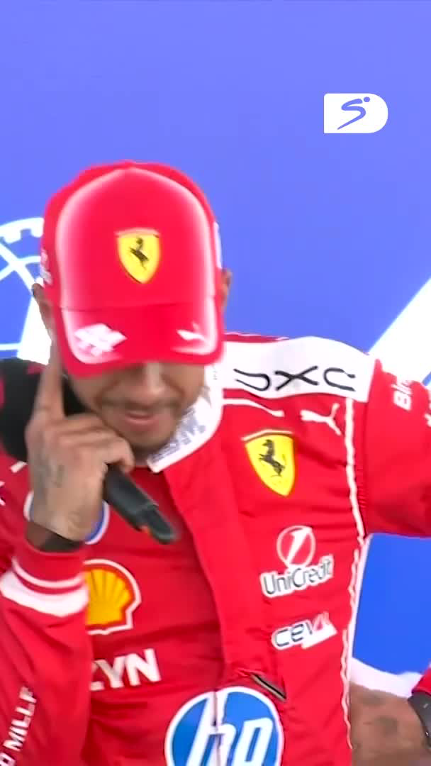 Did Lewis just pick up a South African accent from Naomi Schiff who grew up in Mzansi? ๐ฟ๐ฆ๐ #F1 #BarcelonaGP
