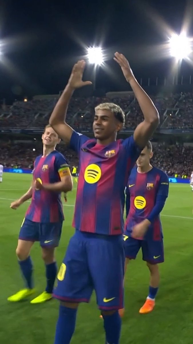 💙❤️ Lamine Yamal en la 2025/26... 🙌 #UCL