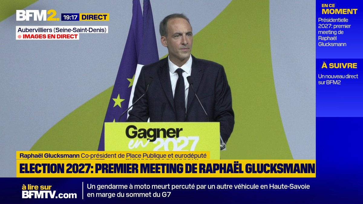 "Les violences sexuelles contre les enfants et les femmes ne sont pas des faits divers, ce sont des faits politiques, des faits de société que le gouvernement n'a jamais affronté comme il aurait dû." a déclaré le co-président de Place Publique Raphaël Glucksmann. #BFM2