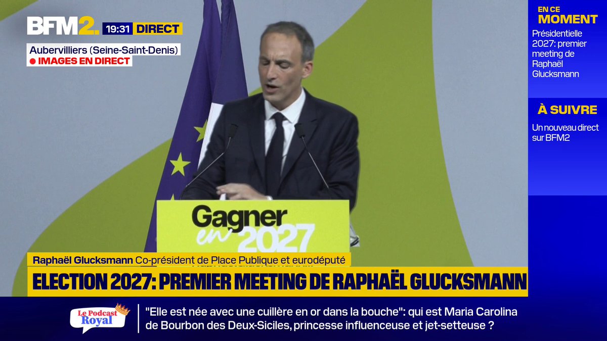 "Nous permettrons à plus d'un million de Français, qui touchent moins de 2000 euros par mois et qui doivent rouler plus de trente kilomètres avec leur voiture, nous permettrons à ces Français d'avoir accès à une voiture électrique." promet l'eurodéputé Raphaël Glucksmann. #BFM2