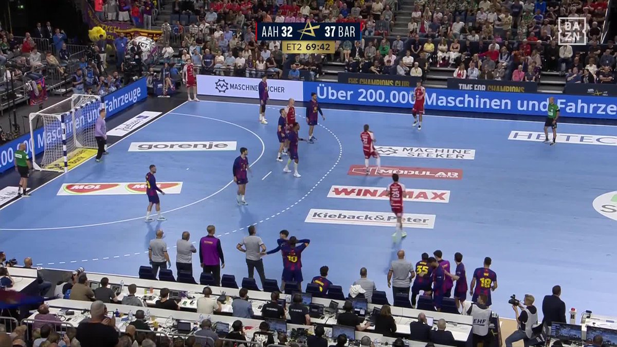 EL BARÇA VUELVE A LA FINAL DE LA CHAMPIONS 👏 En busca de la 13ª frente a Füchse Berlin. #EHFChampionsLeague #BalonmanoDAZN 🤾🏻‍♂️