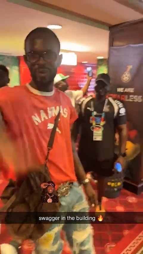 Black Sherif pulled up to Ghana's World Cup camp 😂🔥
