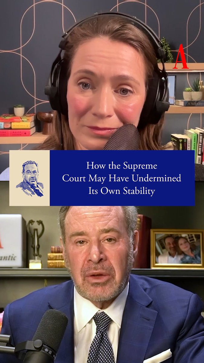 The Supreme Court has shown that it’s willing to upend established institutional arrangements—but it may end up vulnerable to the same forces it unleashed, the law professor Kate Shaw tells David Frum. Watch The David Frum Show: